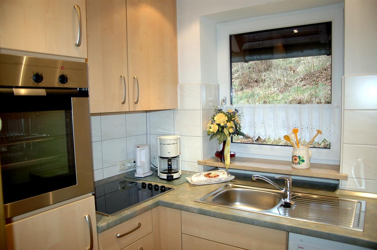 Ferienwohnung Haus Am Duerrberg "St. Barbara" Warmensteinach Bagian luar foto